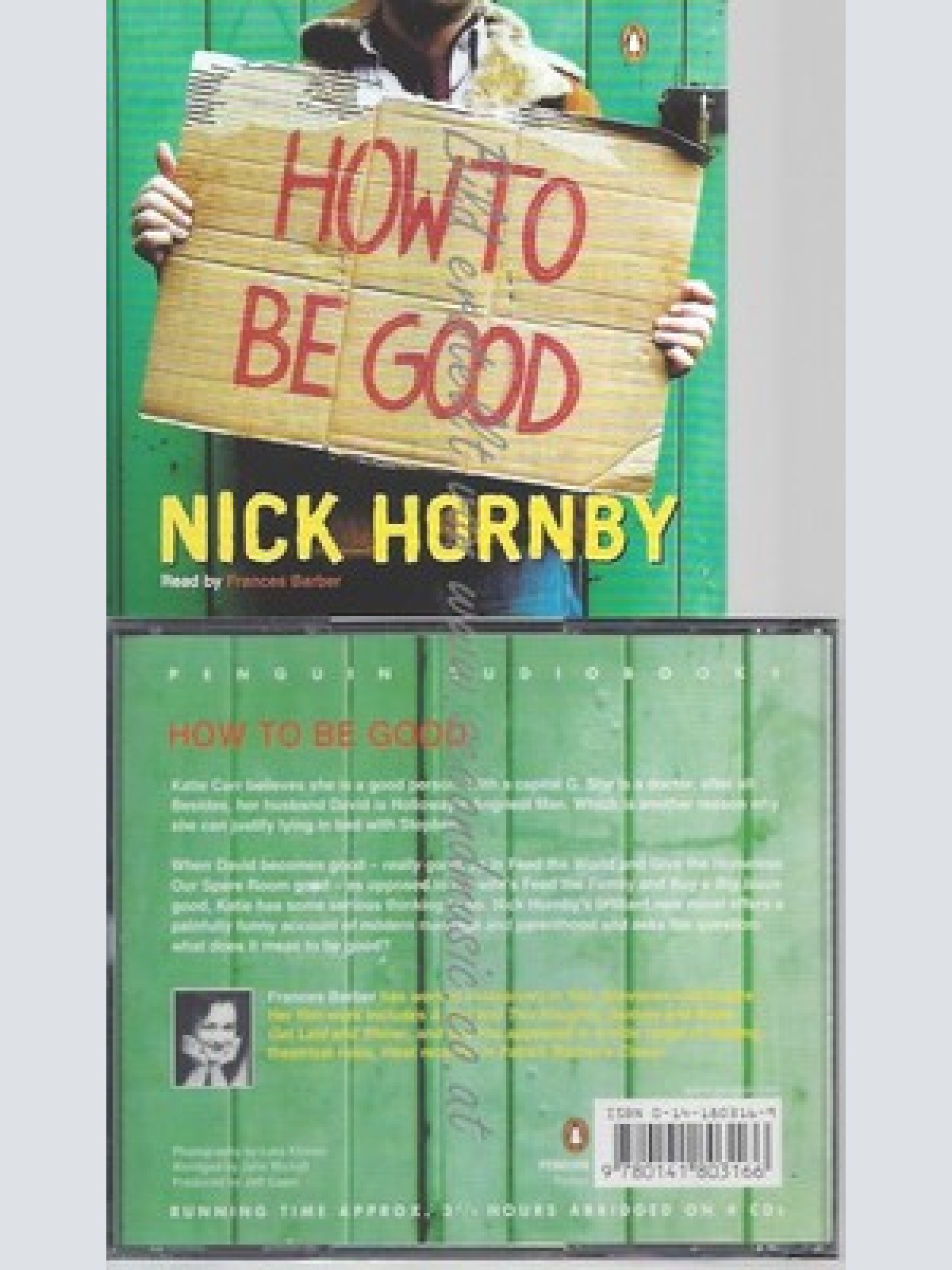 CD--NICK HORNBY--HOW TO BE GOOD31. MAI
