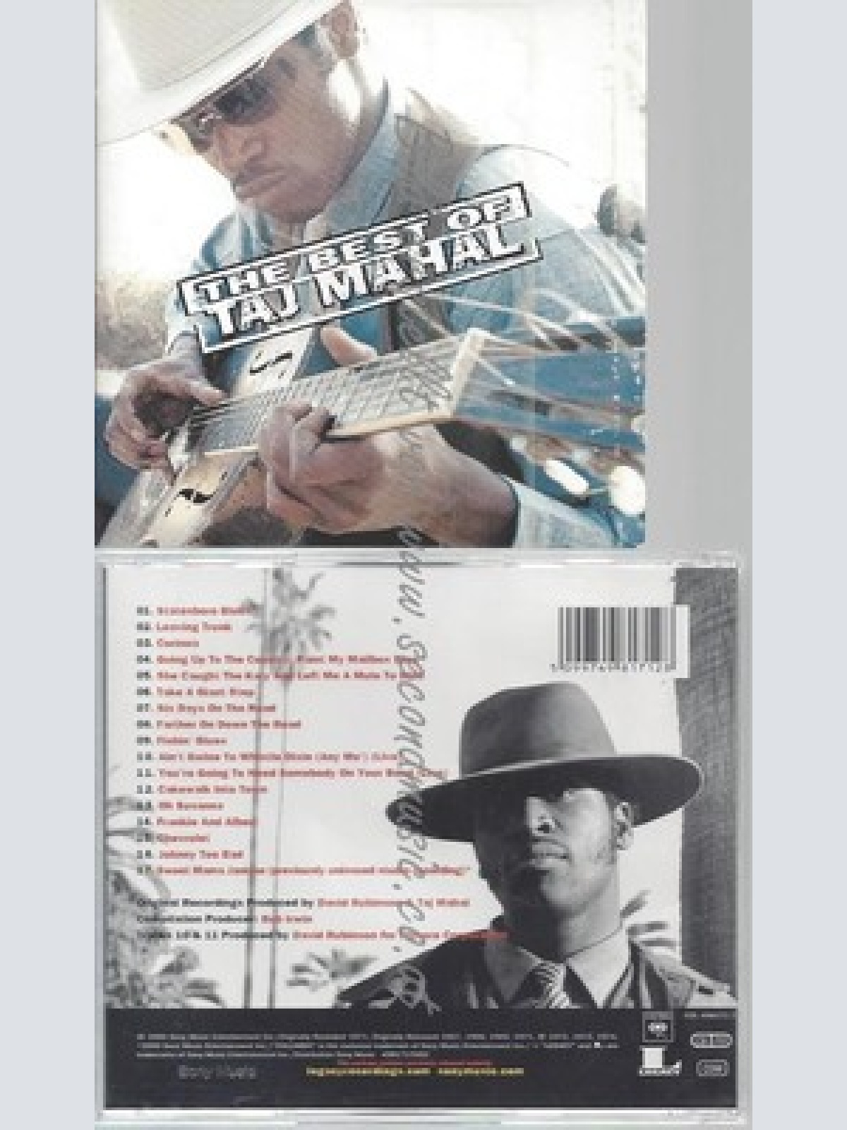 CD--TAJ MAHAL--BEST OF TAJ MAHAL