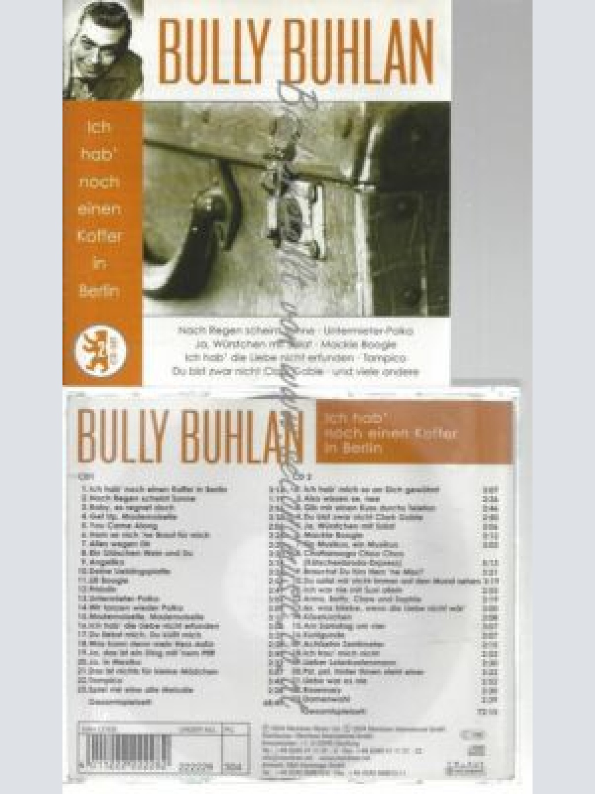 CD--BULLY BUHLAN | --KOFFER IN BERLIN -BULLY BUHLAN