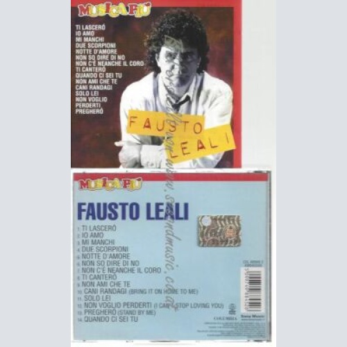 CD--FAUSTO LEALI--I PIU GRANDI SUCCESSI