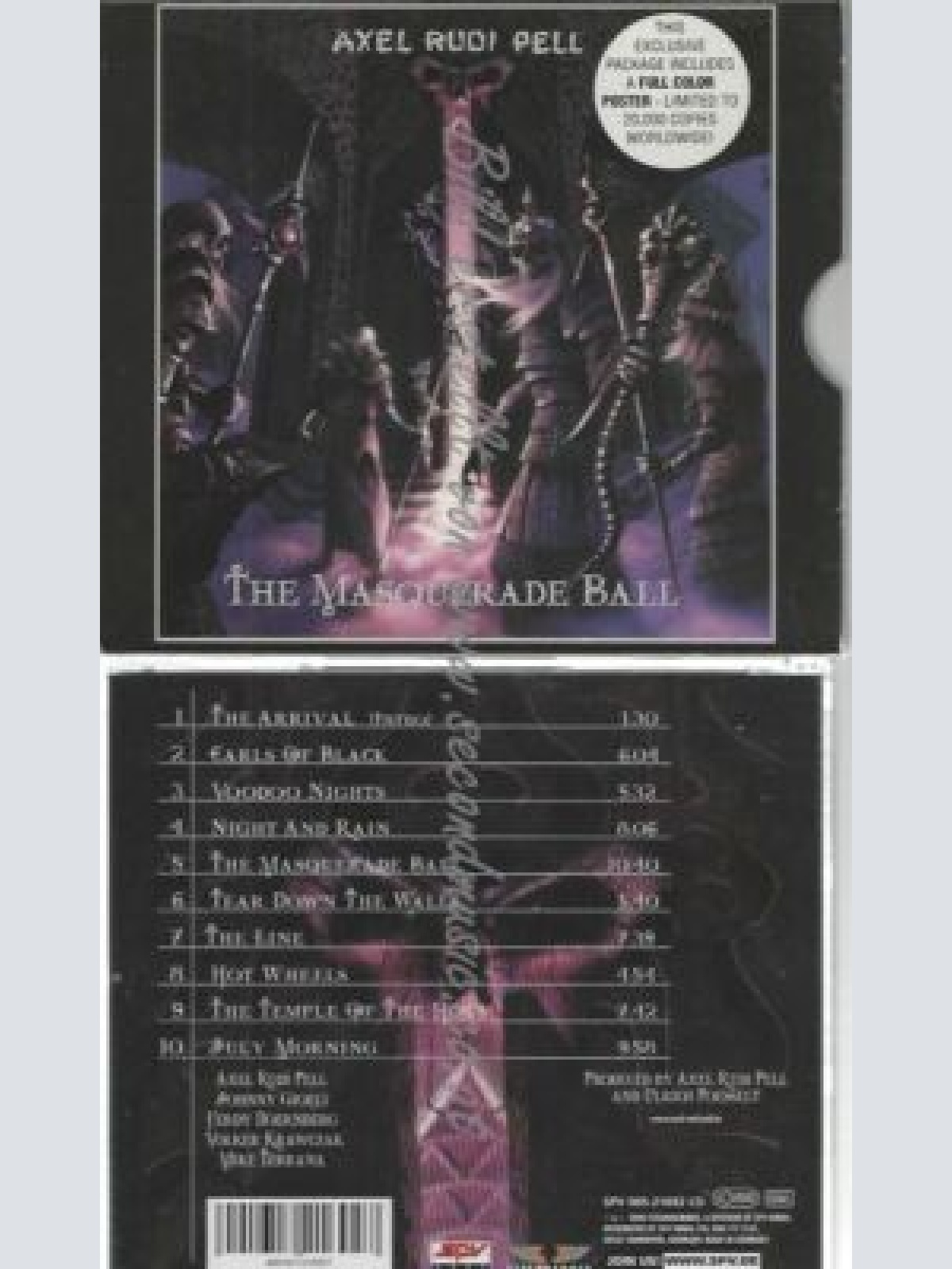 CD-- Axel Rudi Pell  The Masquerade Ball