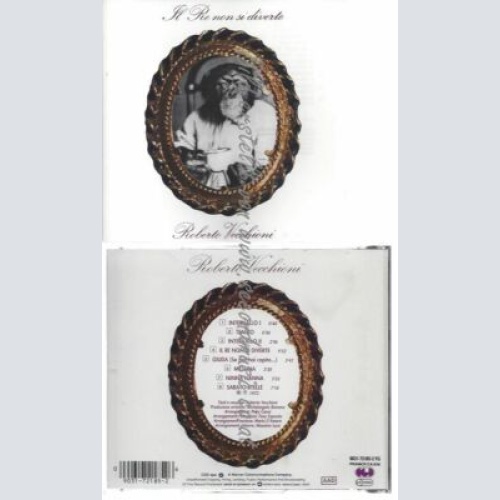 CD--ROBERTO VECCHIONI | --IL RE NON SI DIVERTE