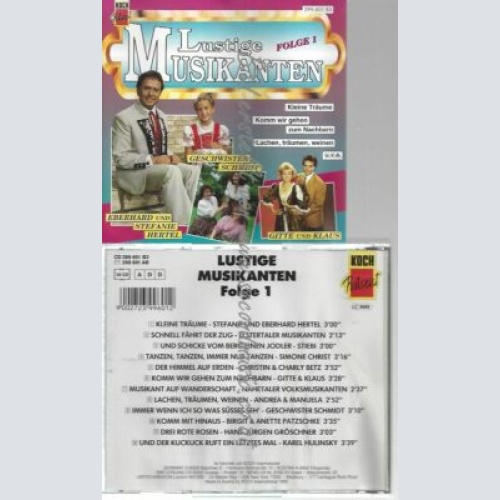 CD--VARIOUS | --LUSTIGE MUSIKANTEN-FOLGE 1