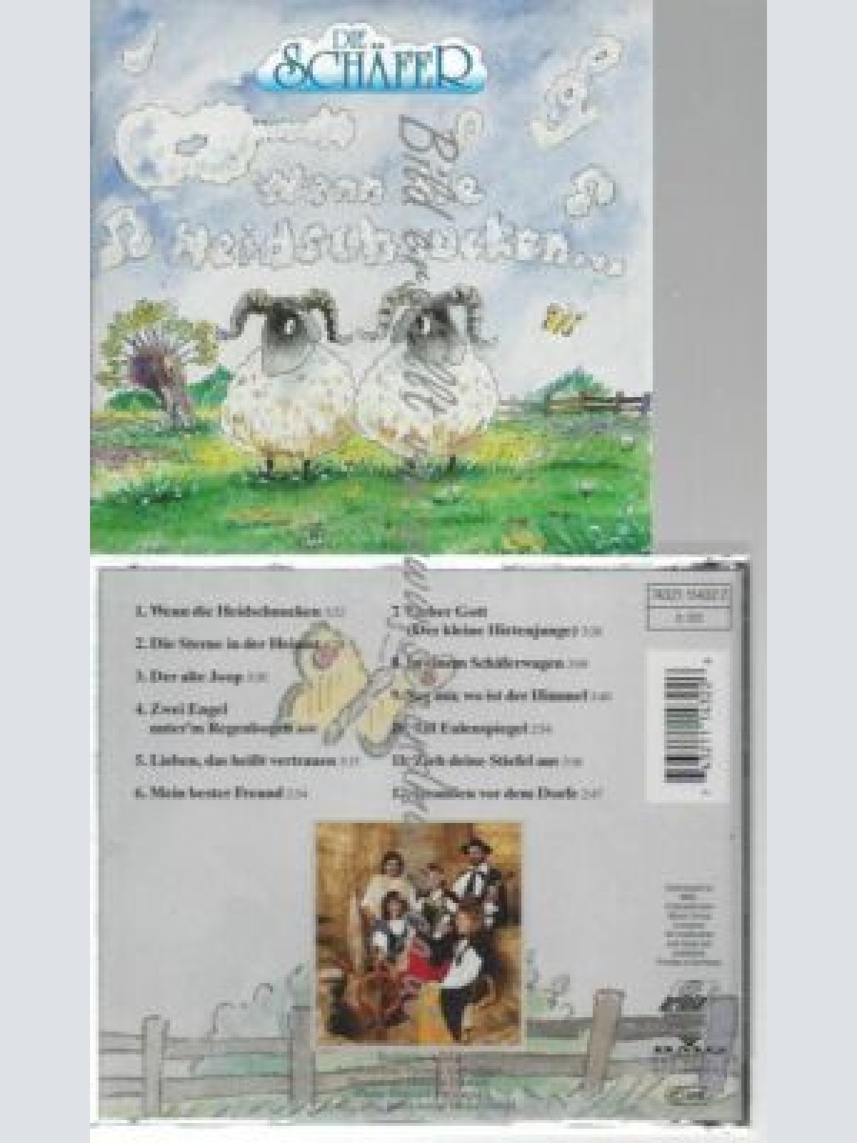 CD--DIE SCHÄFER--WENN DIE HEIDSCHNUCKEN...