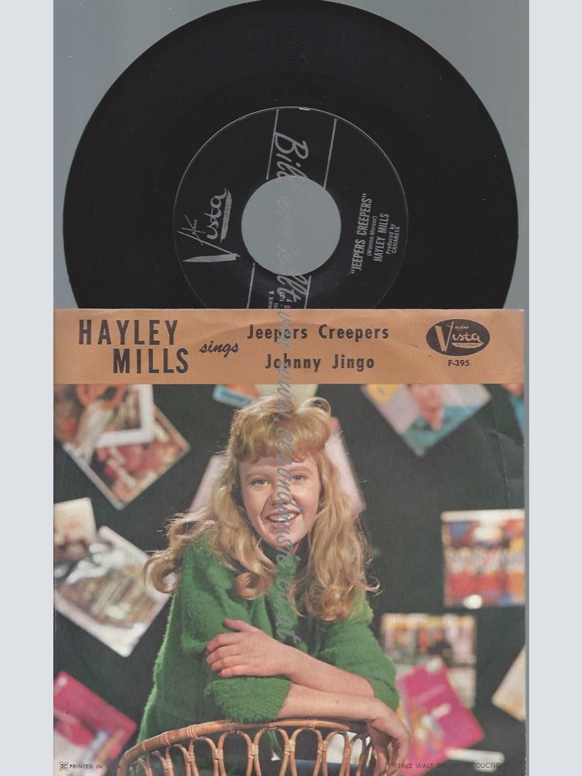 7"  Hayley Mills – Jeepers Creepers