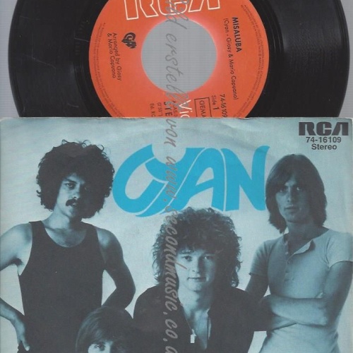 7"  Cyan  Misaluba