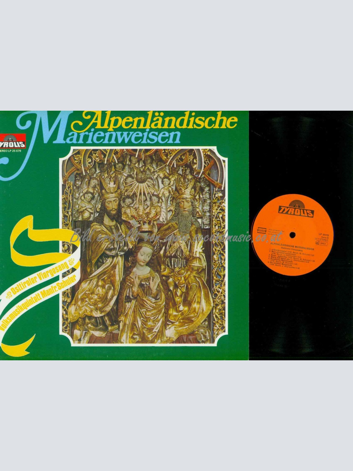 LP--Osttiroler Viergesang-- Alpenländische Marienweisen  // NM