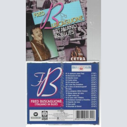 CD--FRED BUSCAGLIONE | --L'ITALIANO IN BLUES