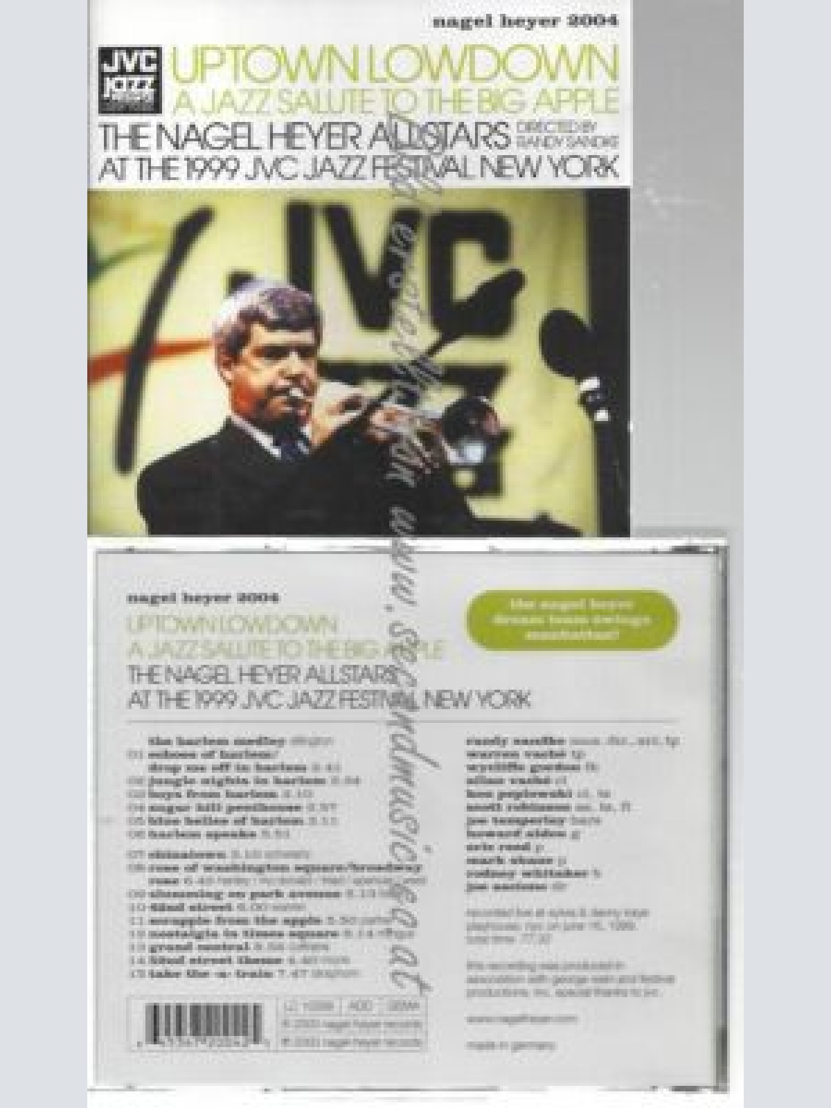 CD--THE NAGEL HEYER ALLSTARS   --UPTOWN LOWTOWN