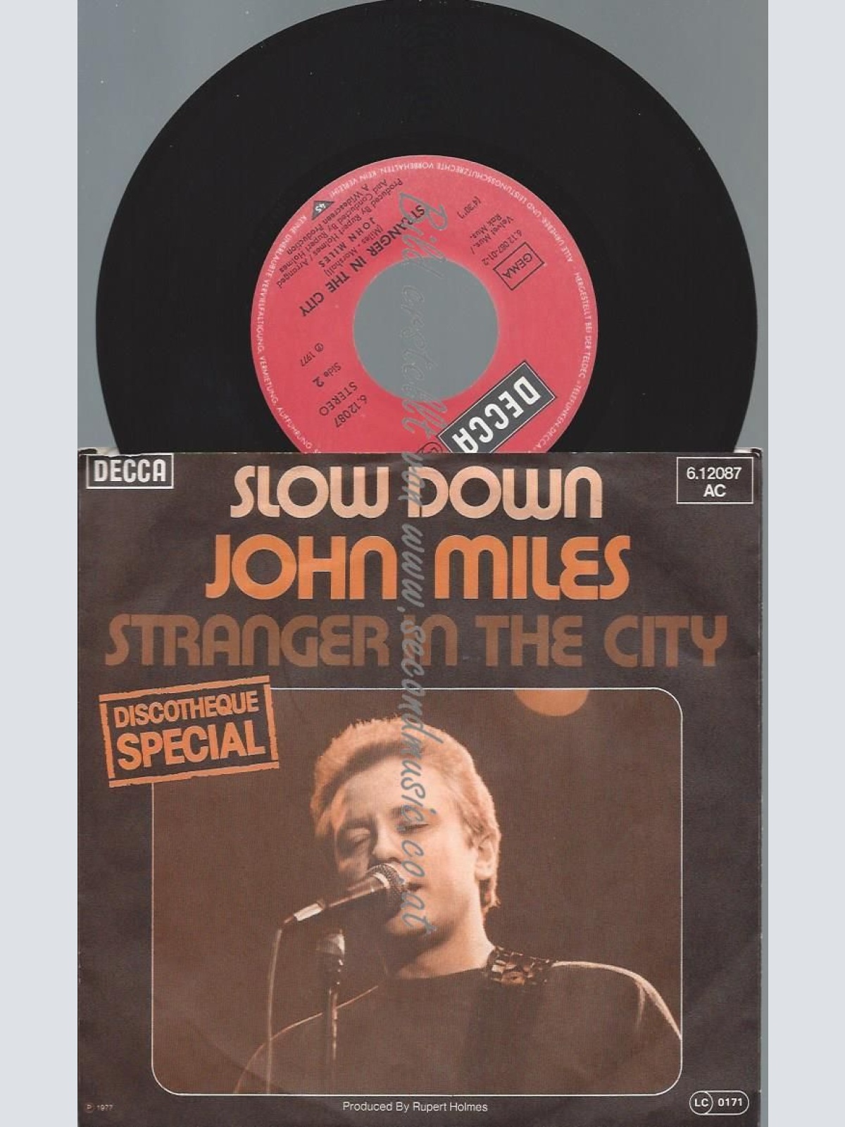 7"    John Miles – Slow Down