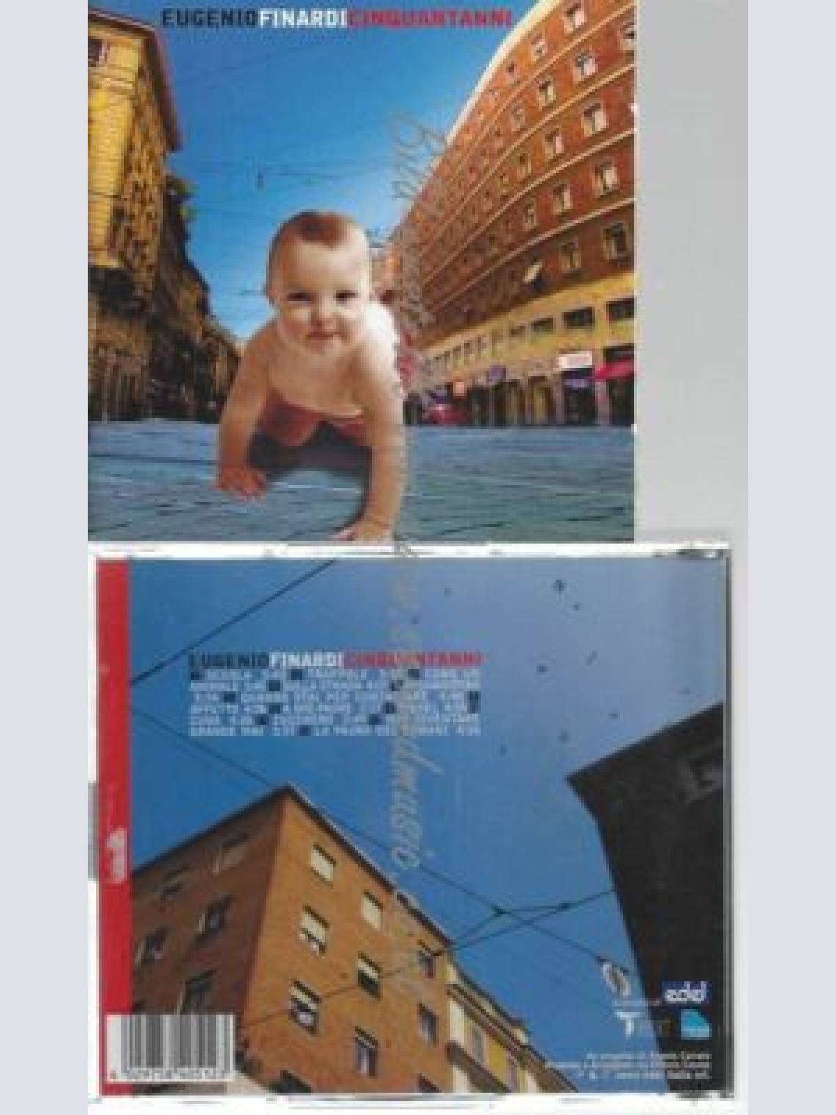 CD--EUGENIO FINARDI | --CINQUANT'ANNI