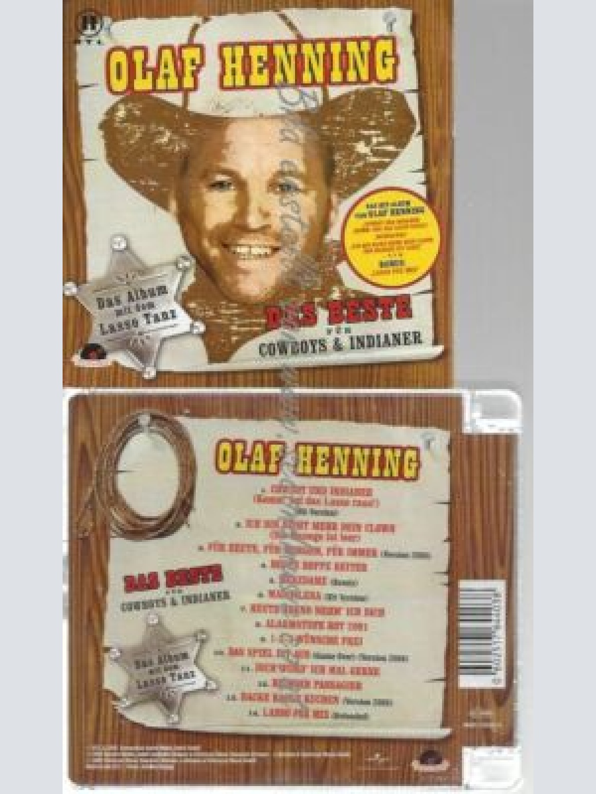 CD--OLAF HENNING | --DAS BESTE FÜR COWBOYS & INDIANER
