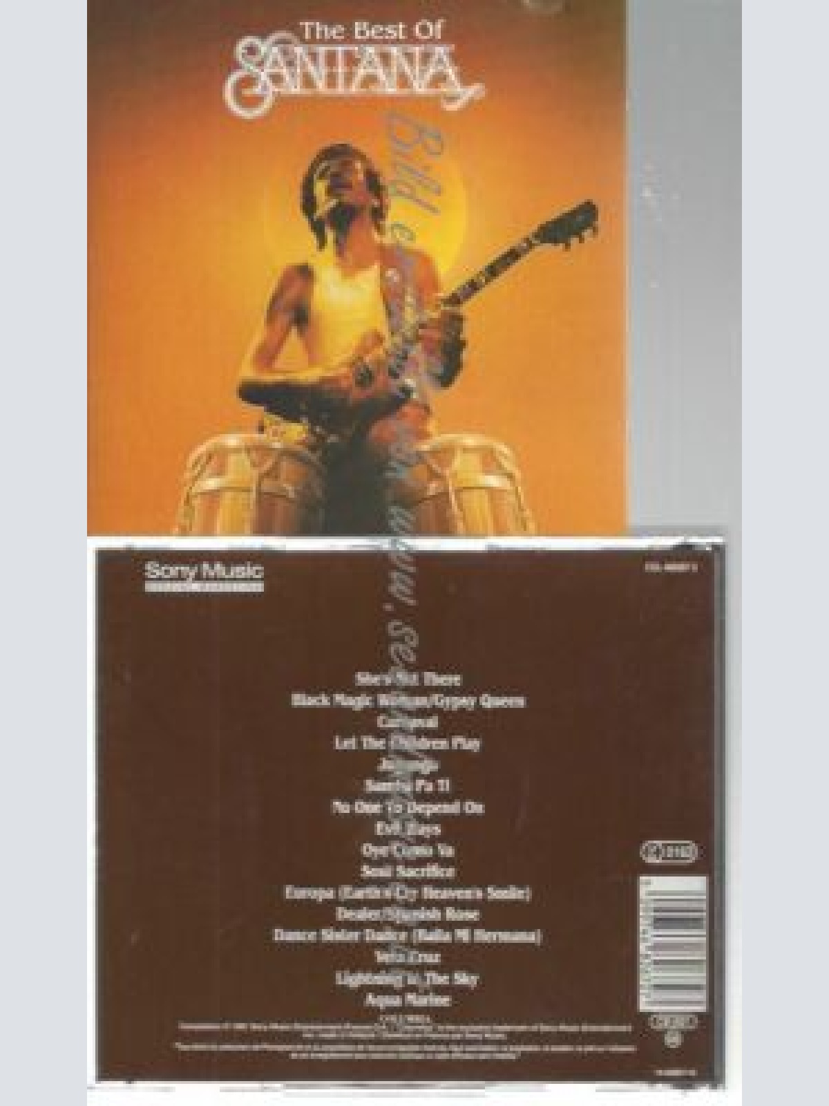 CD--SANTANA--THE BEST OF