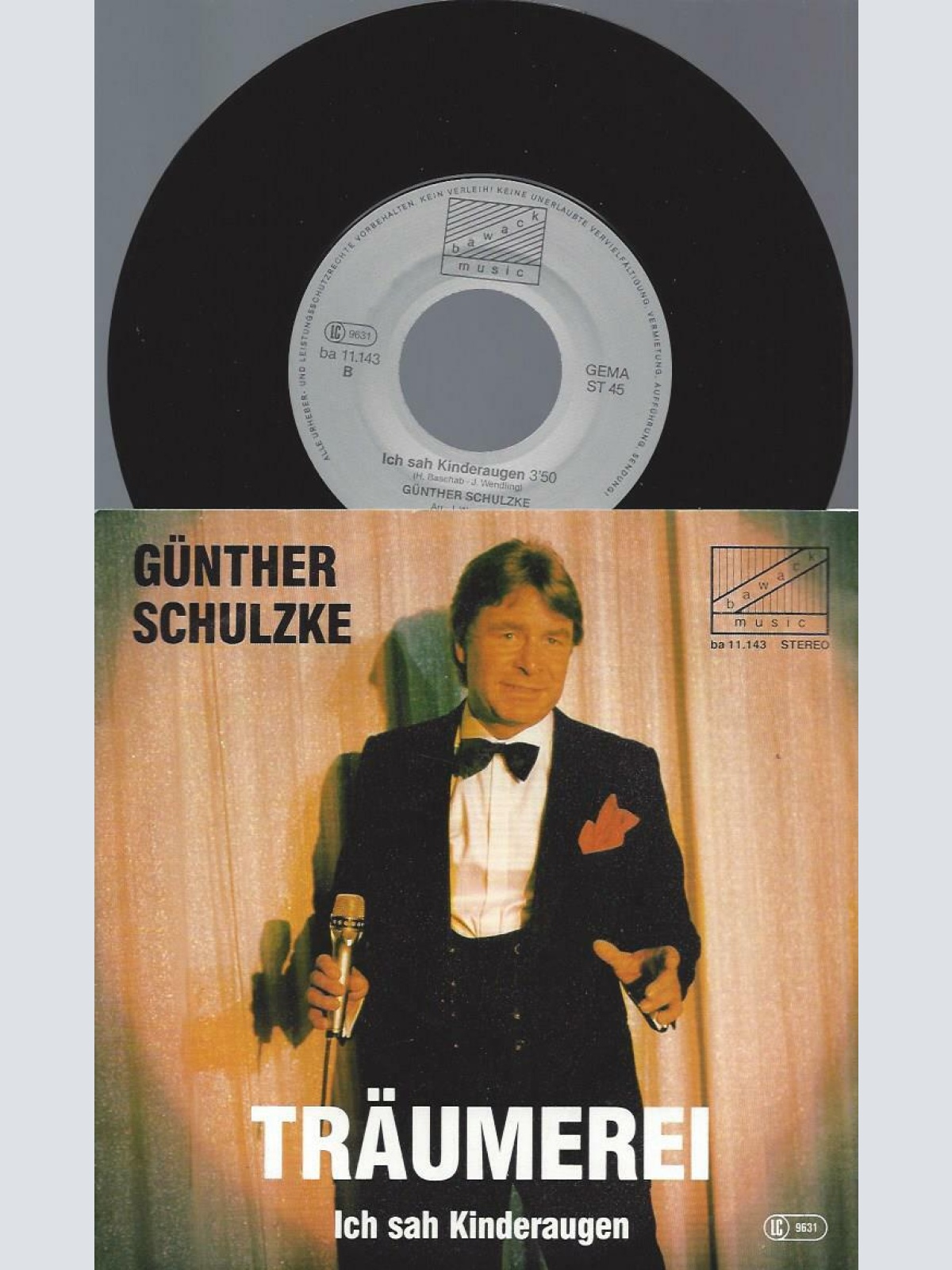 7"  Günther Schulzke  -- Träumerei