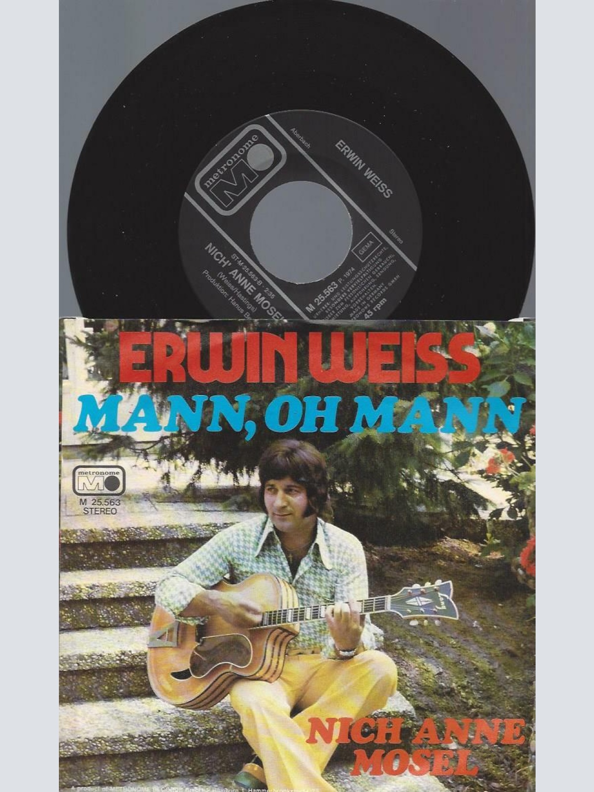 7" Erwin Weiss – Mann, Oh Mann