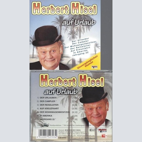 CD   Auf Urlaub  --Herbert Hisel