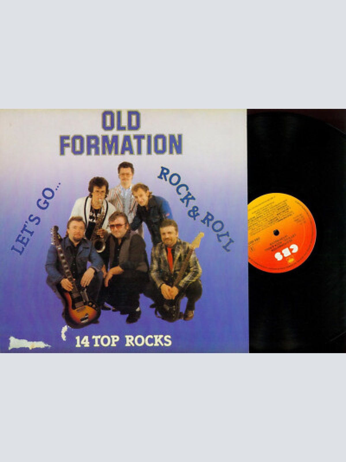 LP-- Old Formation  Let's go....Rock&Roll