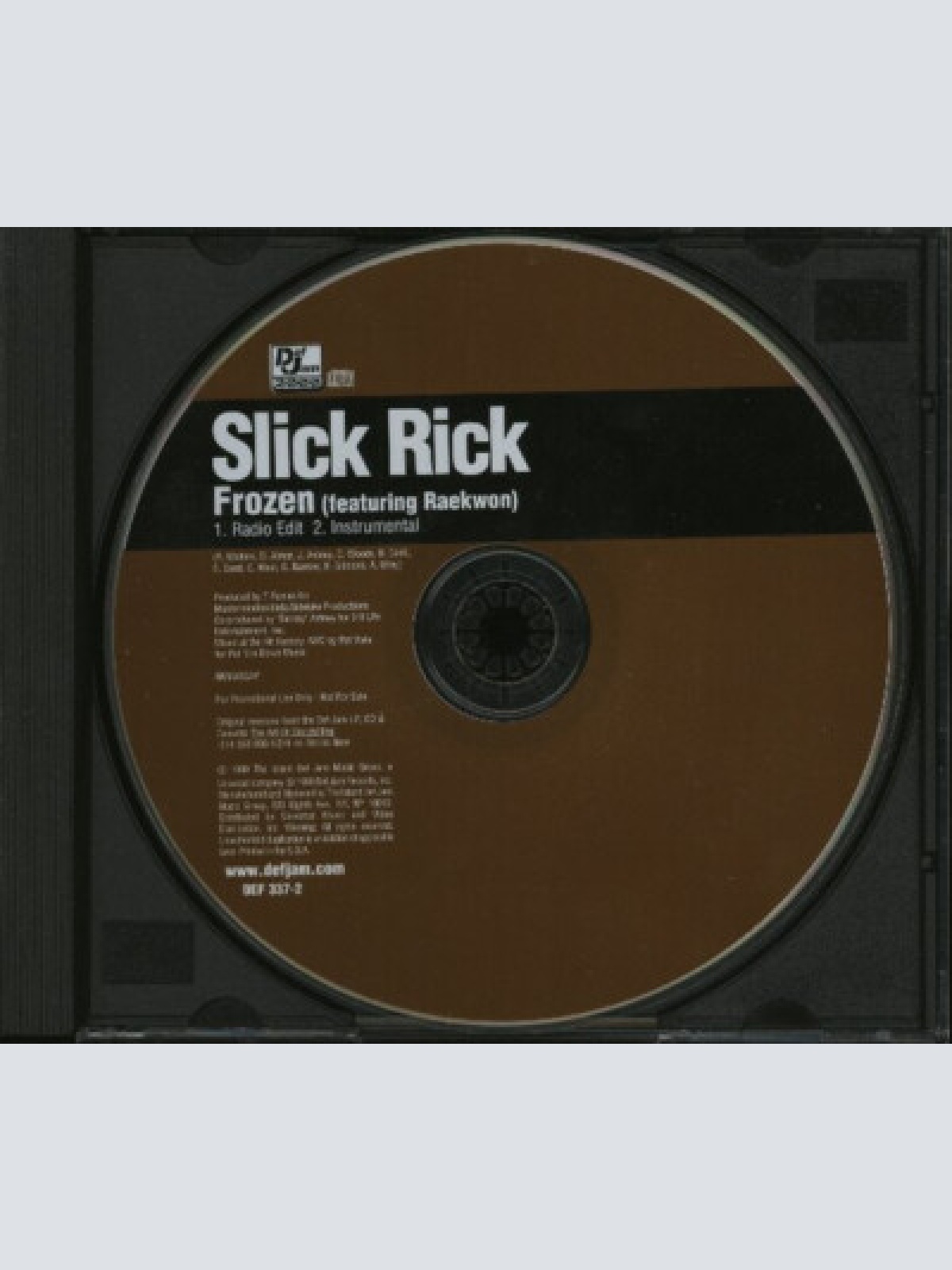 CD, Single, Promo Slick Rick - Frozen
