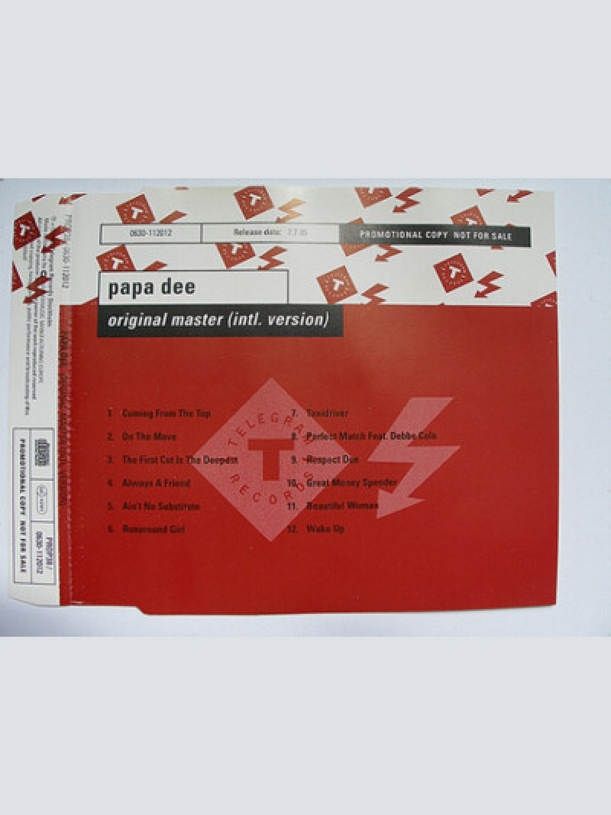 CD, Album, Pro Papa Dee - Original Master (Intl.Version)