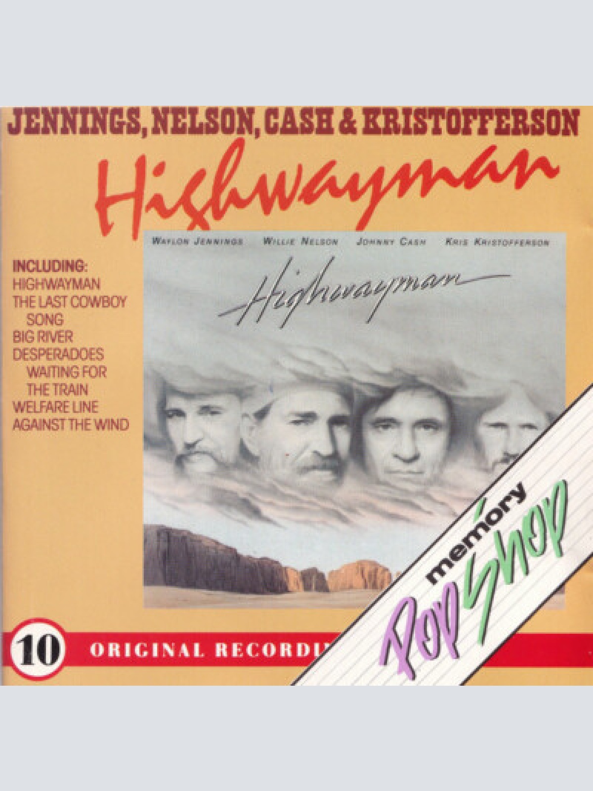 CD, Album, RE Waylon Jennings, Willie Nelson, Johnny Cash, Kris Kristofferson...