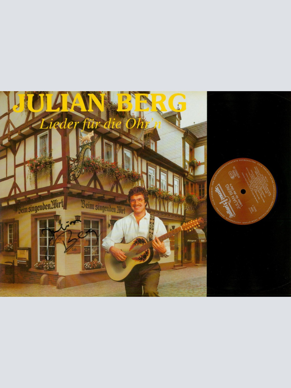 LP--Julian Berg – Lieder für die Ohrn   //NM