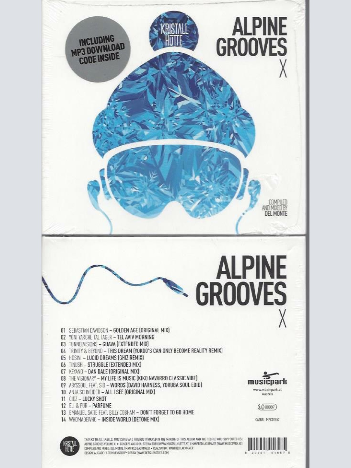CD--Alpine Grooves Vol. 10 (Kristallhütte)