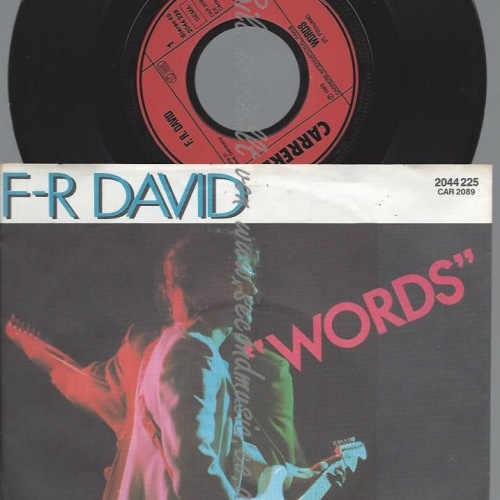 7"   F-R David  Words
