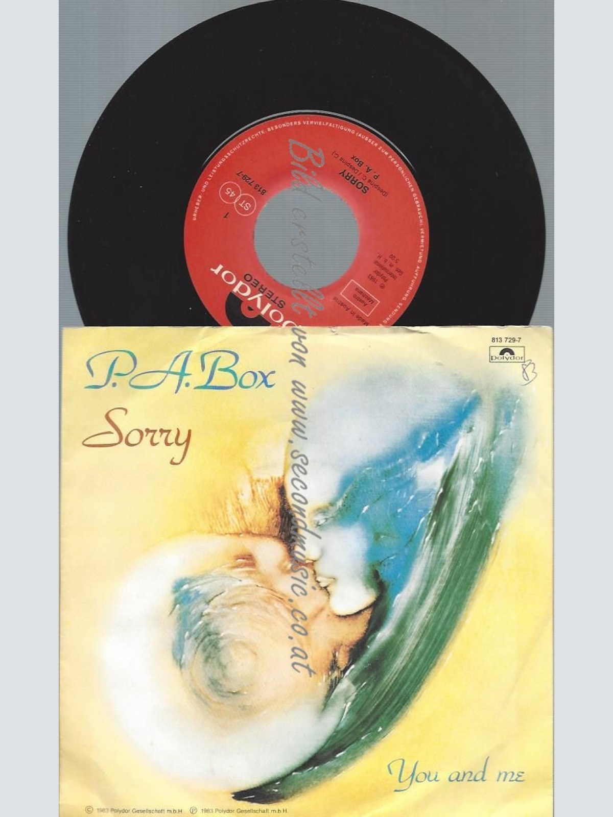 7"  P. A. Box  Sorry