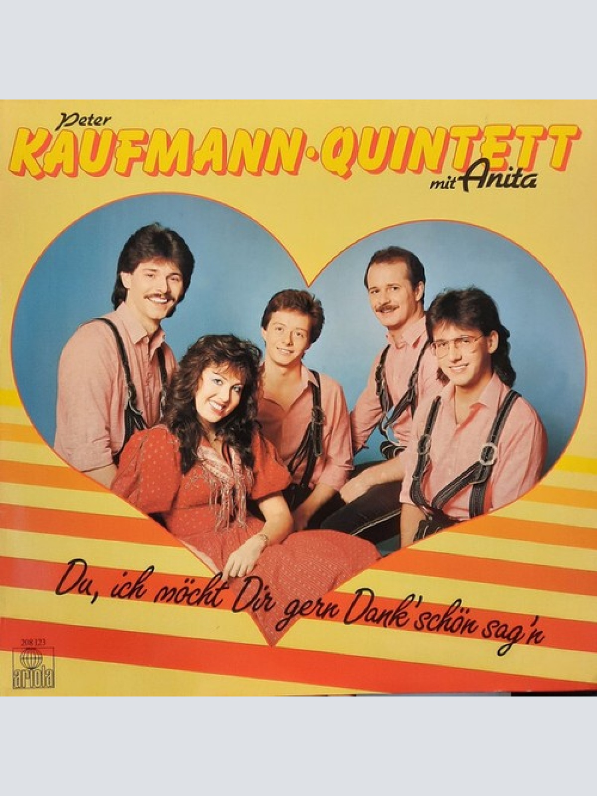LP Peter Kaufmann Quintett mit  Anita Kaufmann - Du, Ich Möcht Dir Gern Dank'...