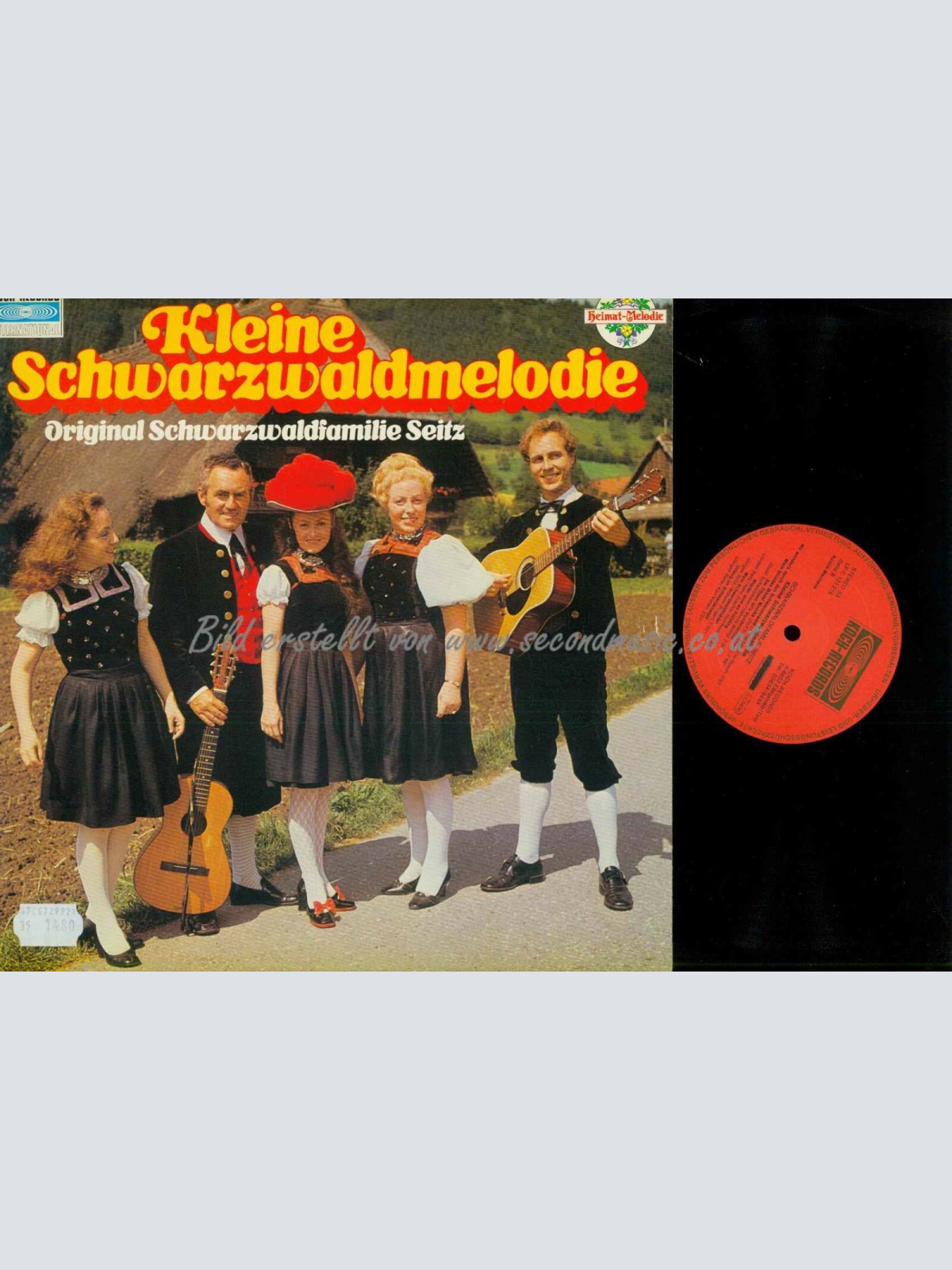 LP--  Kleine Schwarzwaldmelodie  --Original Schwarzwaldfamilie Seitz  /NM