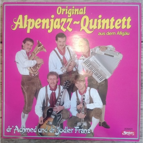LP, Album Original Alpenjazz Quintett - Dr'Achmed Und Dr' Jodler Franz