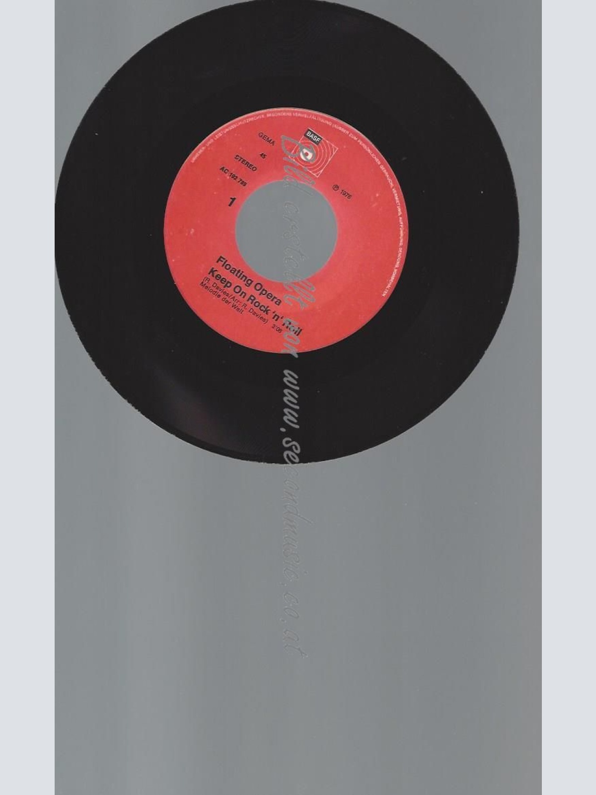 7"   Floating Opera – Keep On Rock 'N' Roll