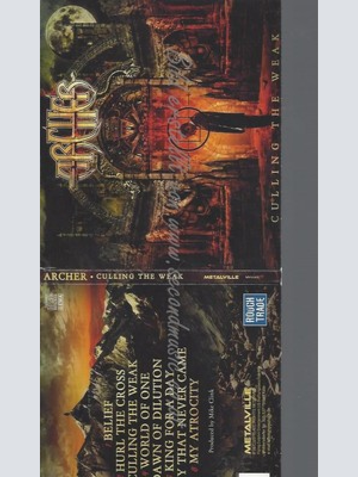 CD--ARCHER--CULLING THE WEAK -DIGIPAK-