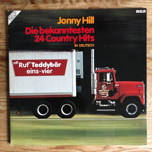 2xLP, Album Jonny Hill - Die Bekanntesten 24 Country Hits In Deutsch