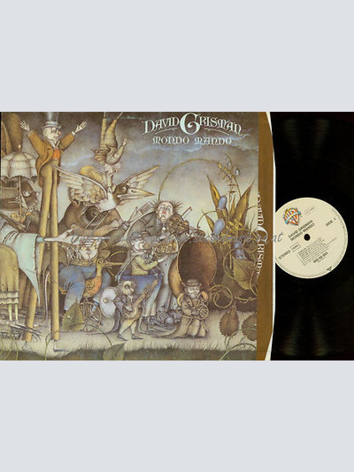 LP--DAVID GRISMAN MONDO MANDO //OIS