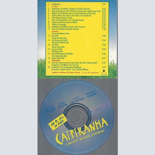 CD--PROMO--APK--CAIPIRANHA--DIETER THOMAS KUHN-MARIANNE ROSENBERG