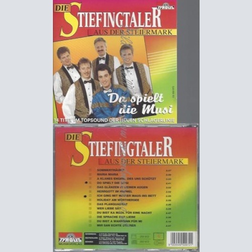 CD--STIEFINGTALER,DIE--DA SPIELT DIE MUSI