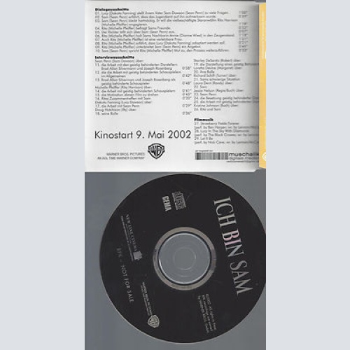 CD--PROMO-ICH BIN SAM--NICK CAVE--THE BLACK CROWES