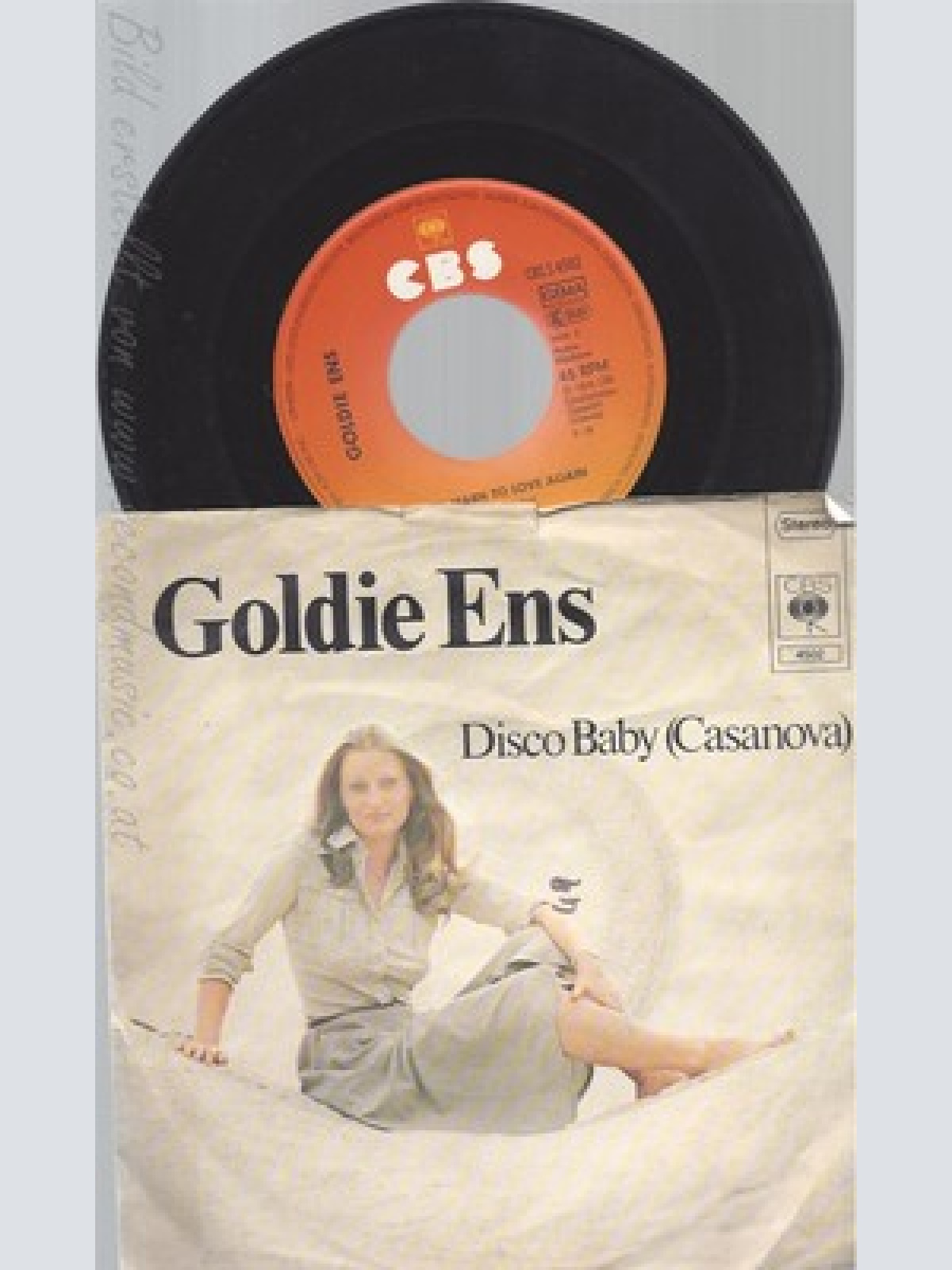 7"GOLDIE ENS--DISCO BABY