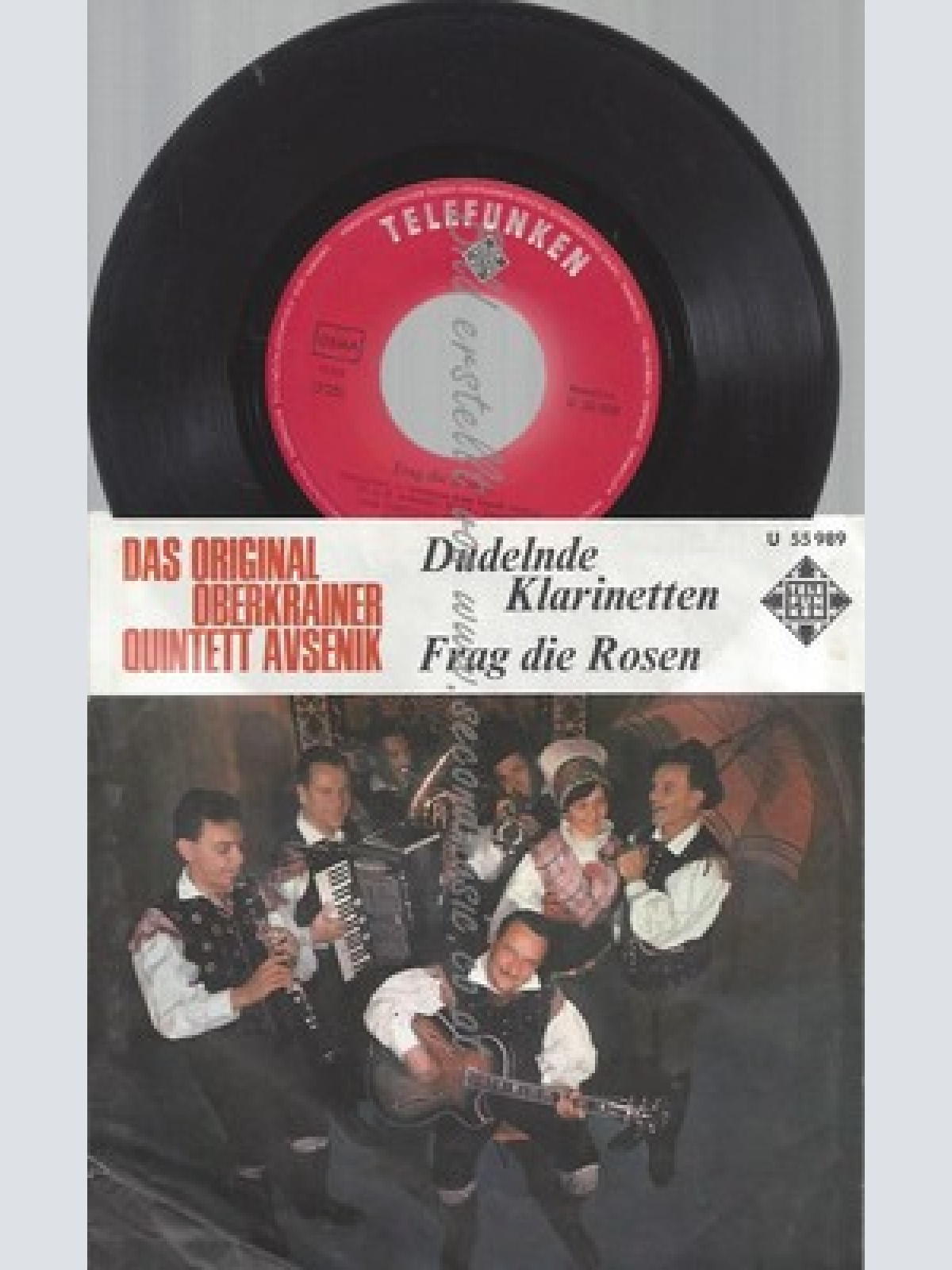 7" DAS ORIGINAL OBERKRAINER QUINTETT AVSENIK--DUDELNDE KLARINETTEN