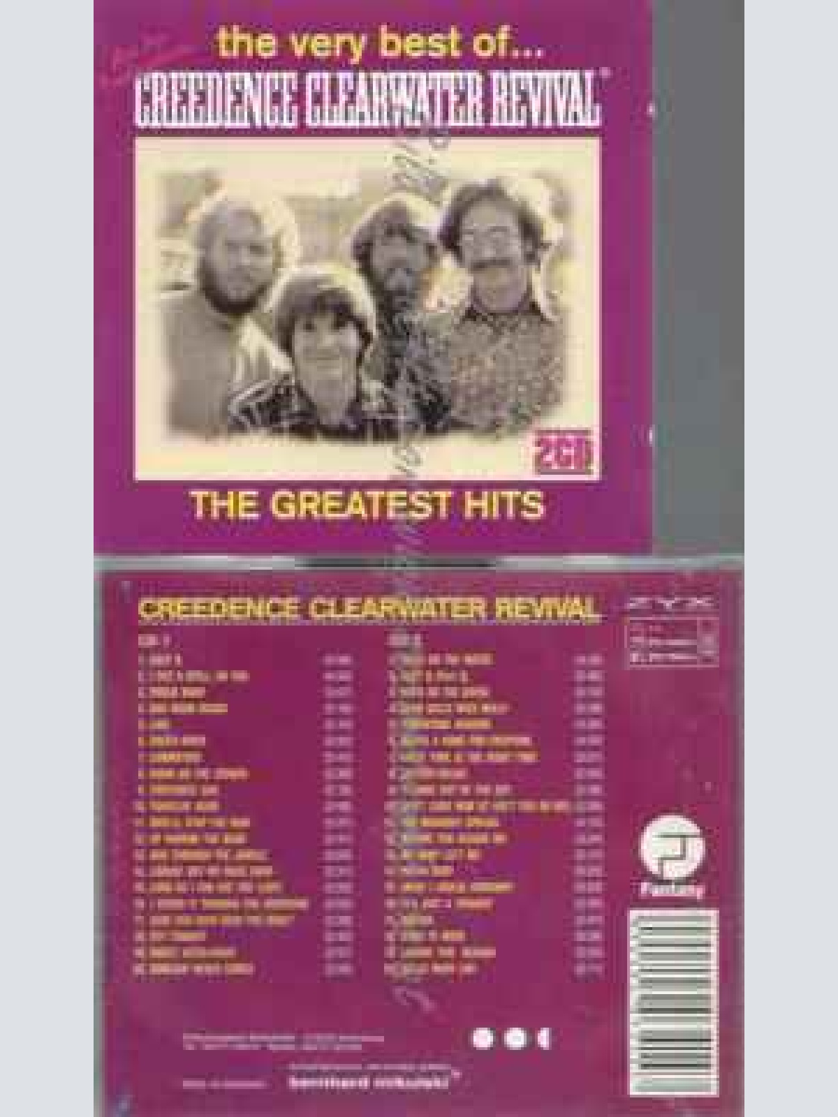 CD--CREEDENCE CLEARWATER REVIVAL   | --THE VERY BEST OF C.C.R.
