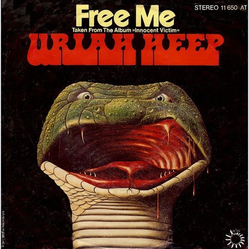 7", Single Uriah Heep - Free Me