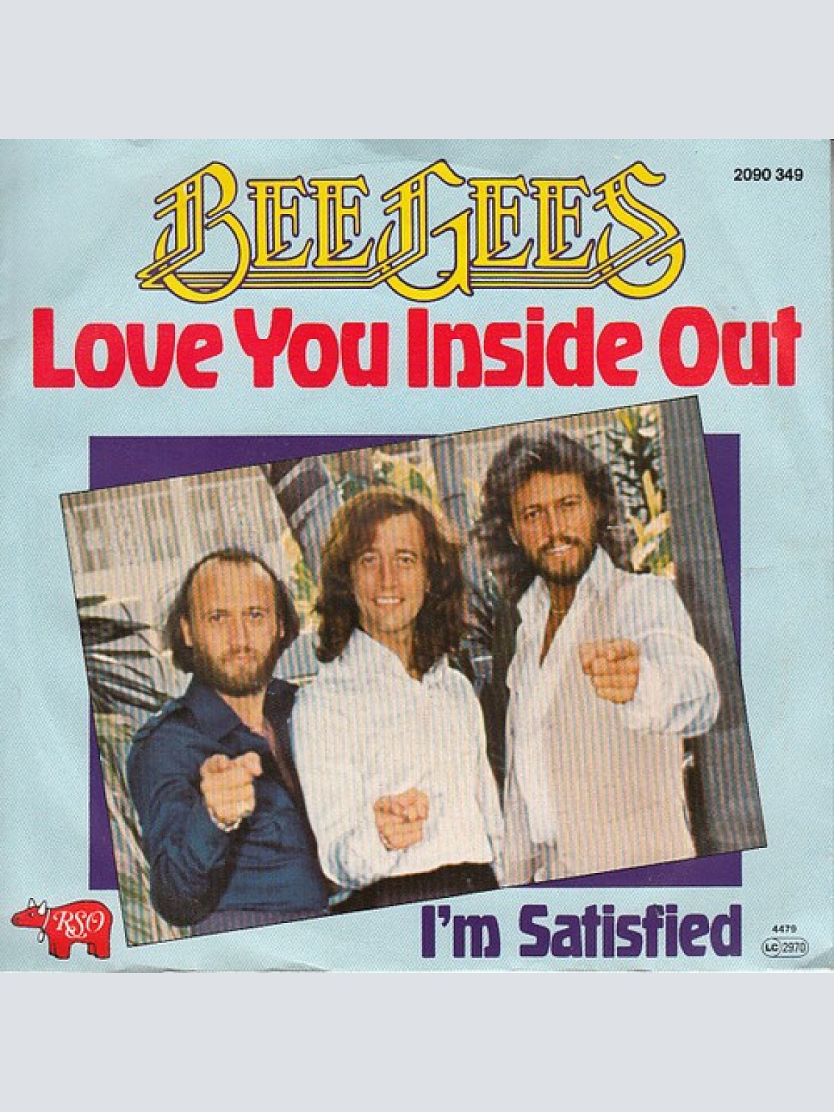 7", Single Bee Gees - Love You Inside Out