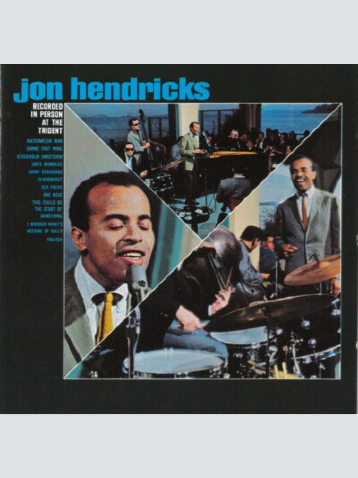 CD, Album, RE, RM Jon Hendricks - Recorded In Person At The Trident