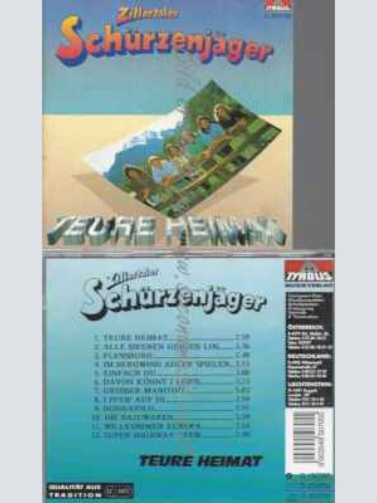 CD--SCHÜRZENJÄGER | --TEURE HEIMAT
