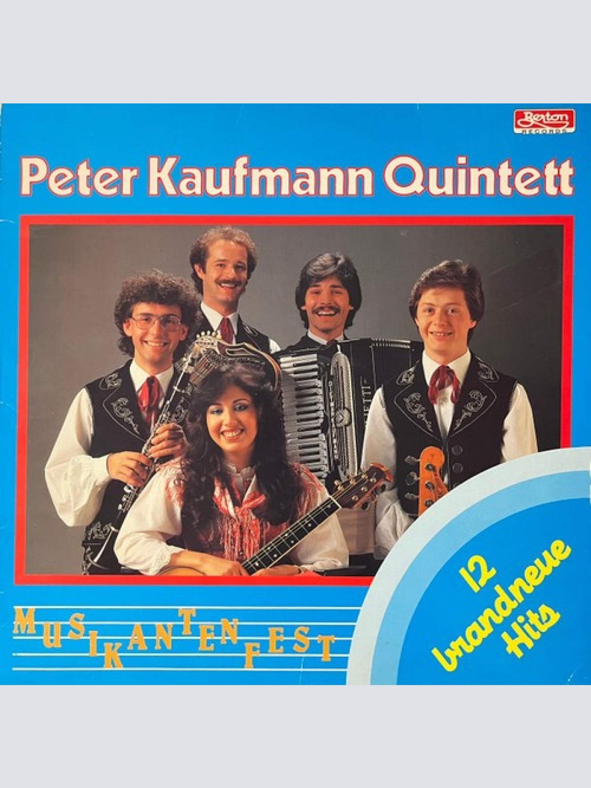 LP, Album Peter Kaufmann Quintett - Musikantenfest