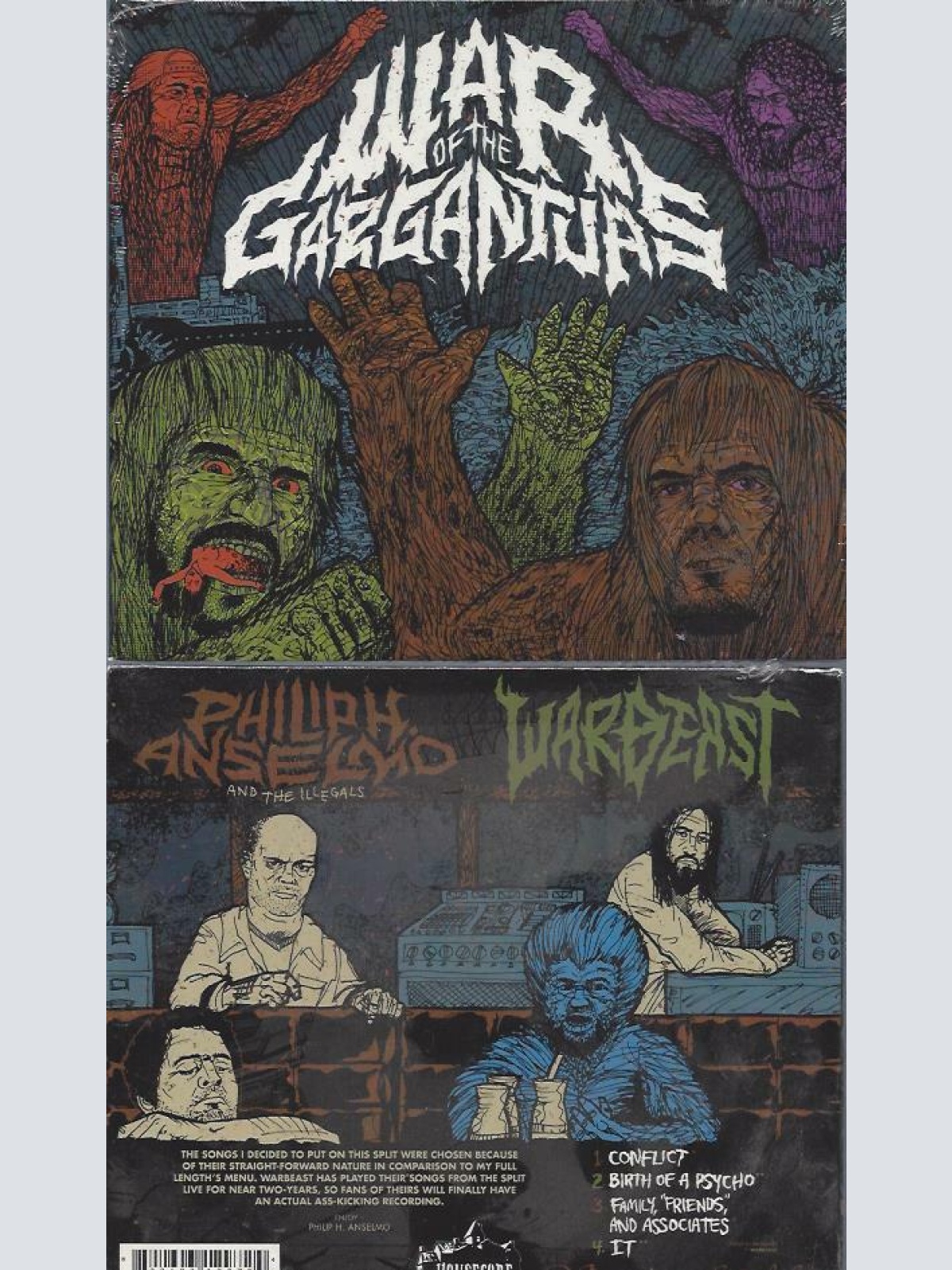 CD--  Warbeast  War Of The Gargantuas