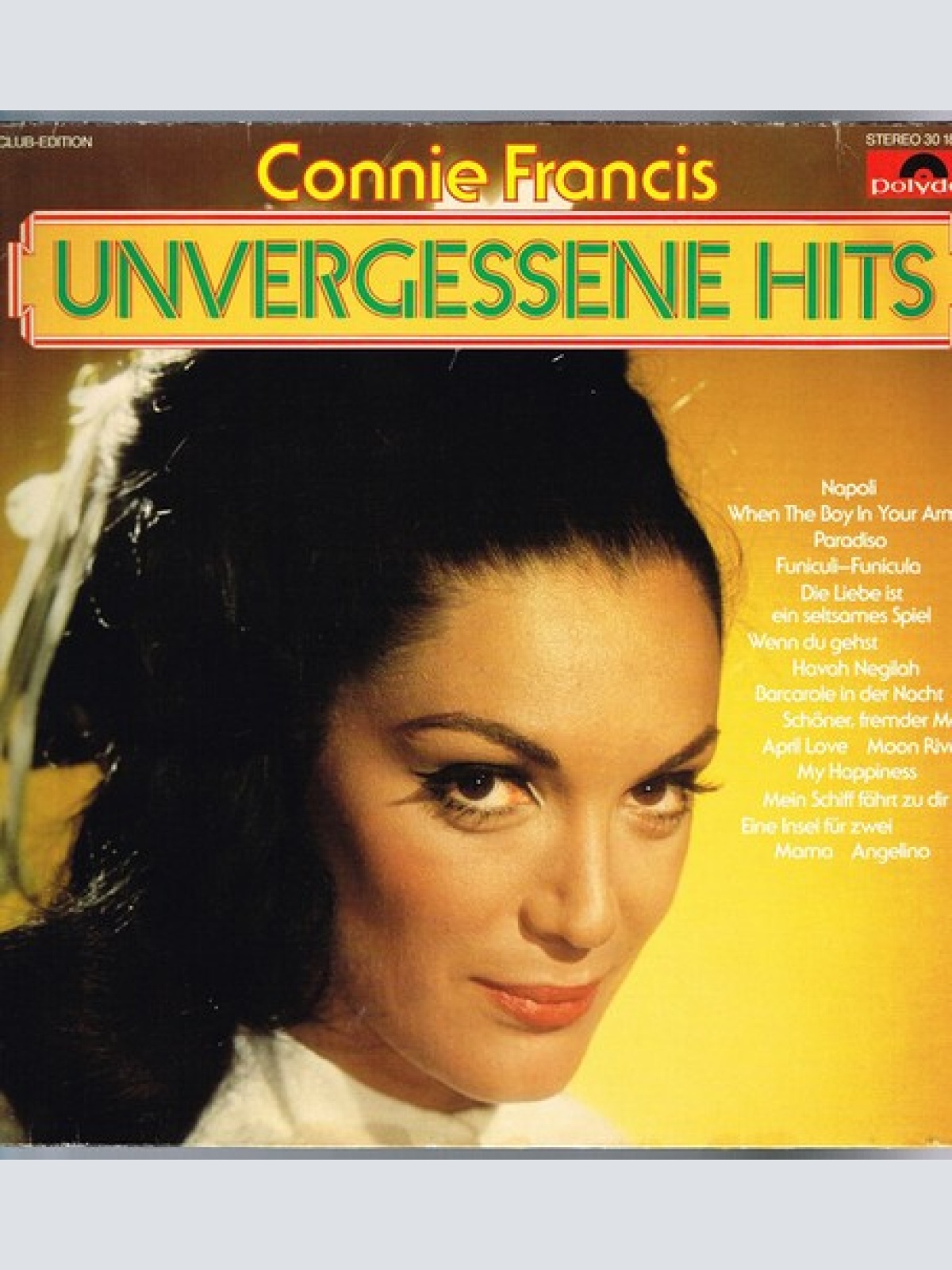LP, Comp, Club Connie Francis - Unvergessene Hits