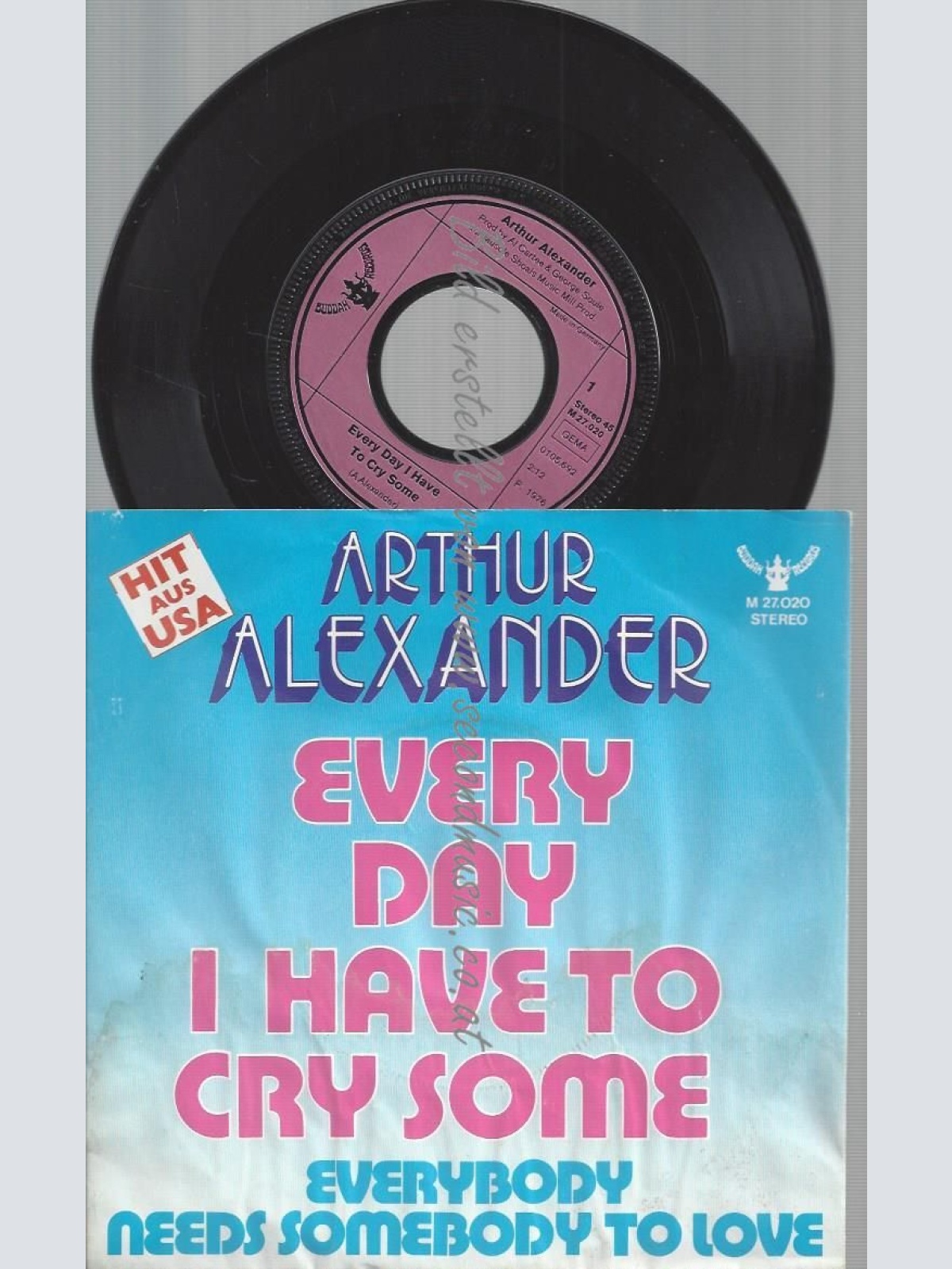 7" ARTHUR ALEXANDER EVERY DAY I HAVE CRY SOME
