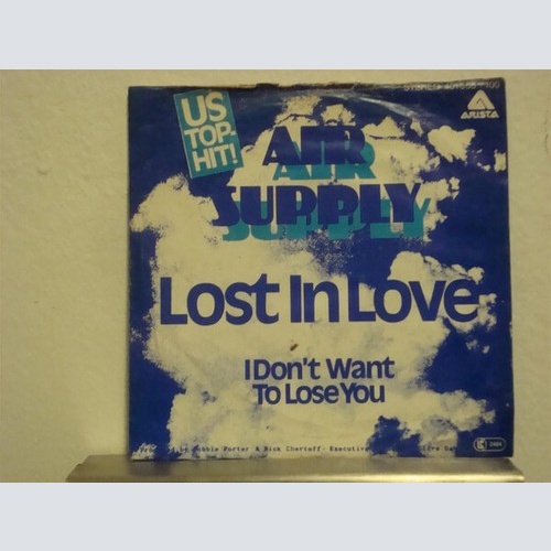 7", Single Air Supply - Lost In Love